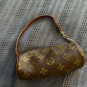 Authentic Louis Vuitton mini papillon brown monogram canvas